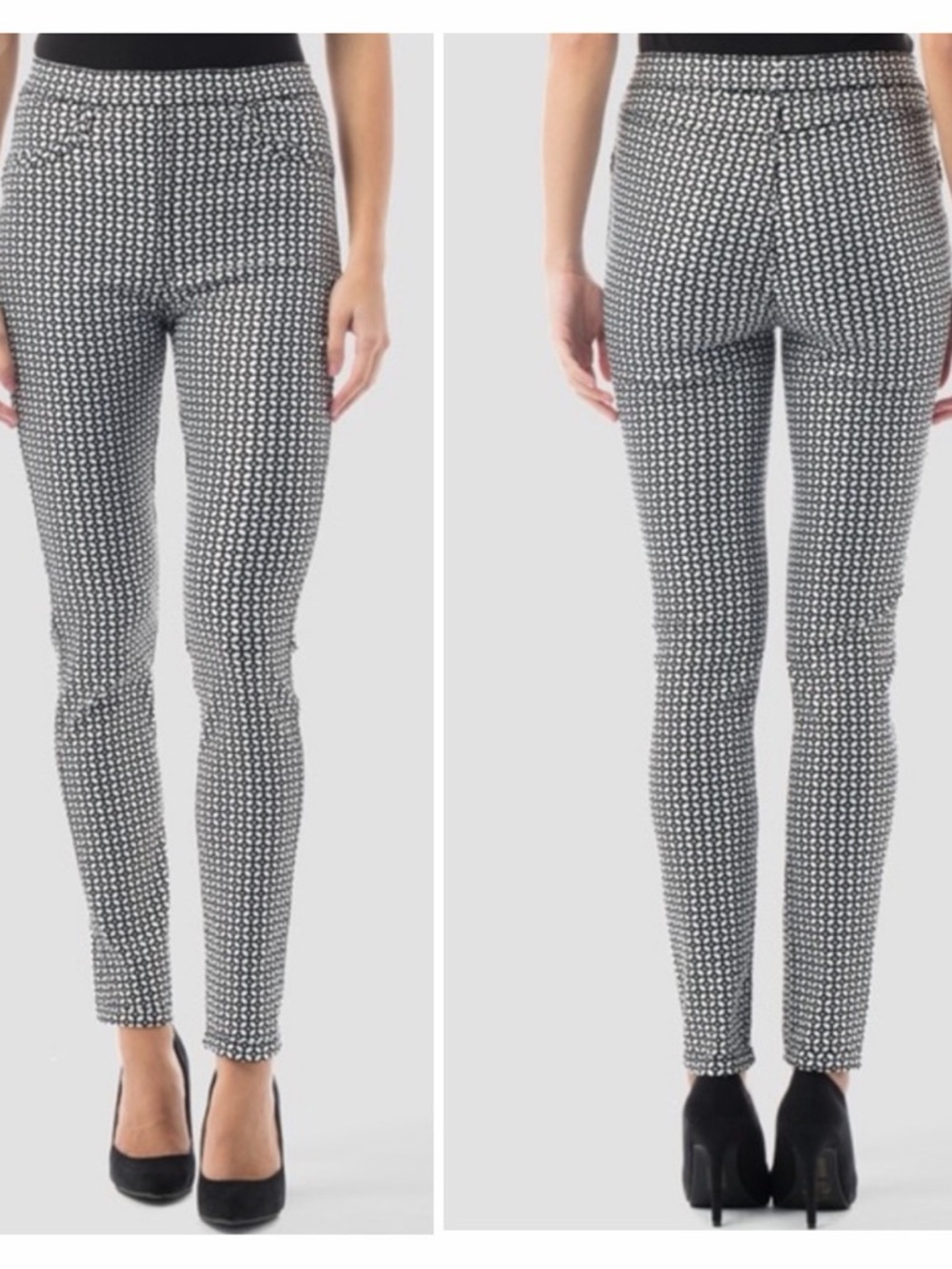 Joseph Ribkoff Geometric Trousers
